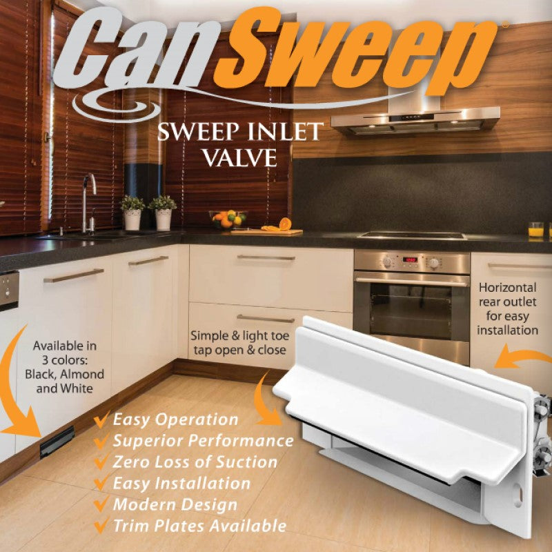 CanSweep Complete Installation Kit Black