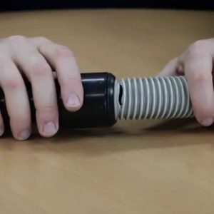 How to repair a vacuum hose when it's split