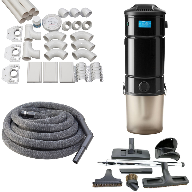 6 Point Classic Bagless Installation Kit