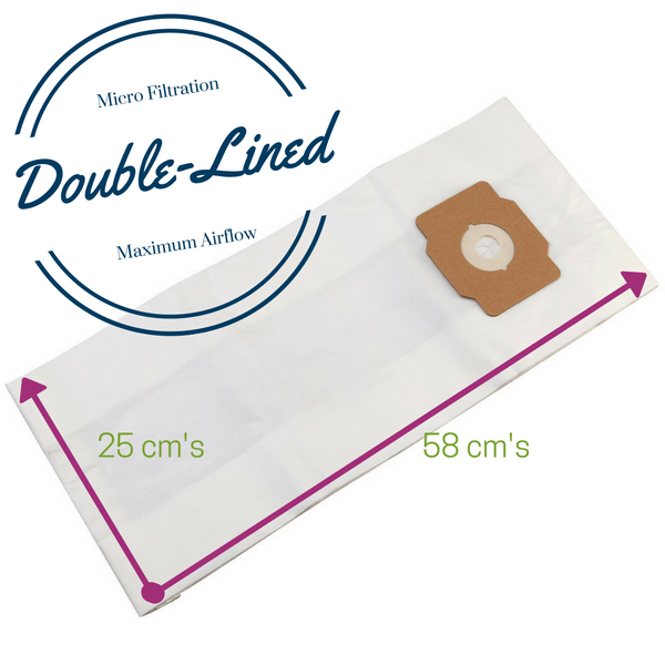 Electrolux Paper Ducted Vacuum Bags