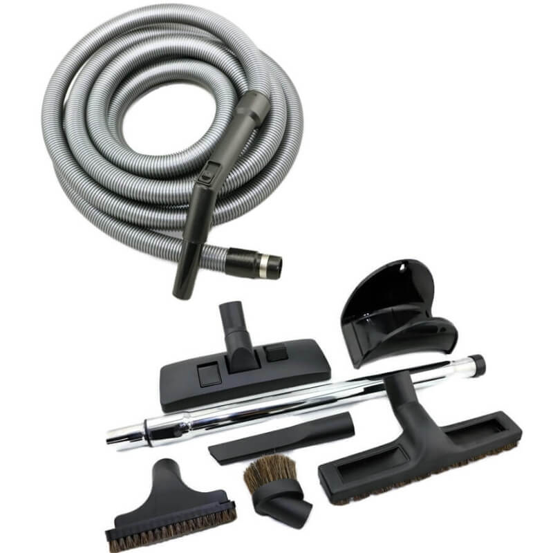 ducted vacuum hose and accessory kit