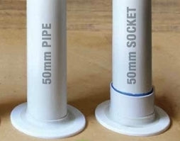 Flexy Flange - Round 40mm-60mm - Pack of 5