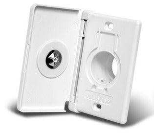 Side Open Inlet Side Opening Inlet Valve White - AussieVac